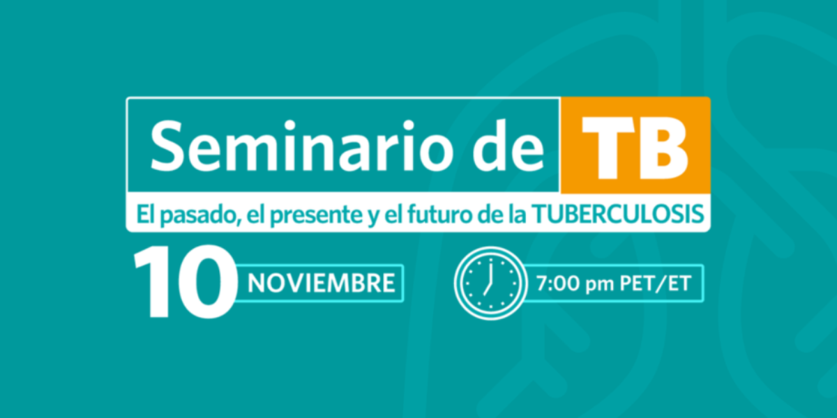 Seminario Web: TB – pasado, presente y el futuro