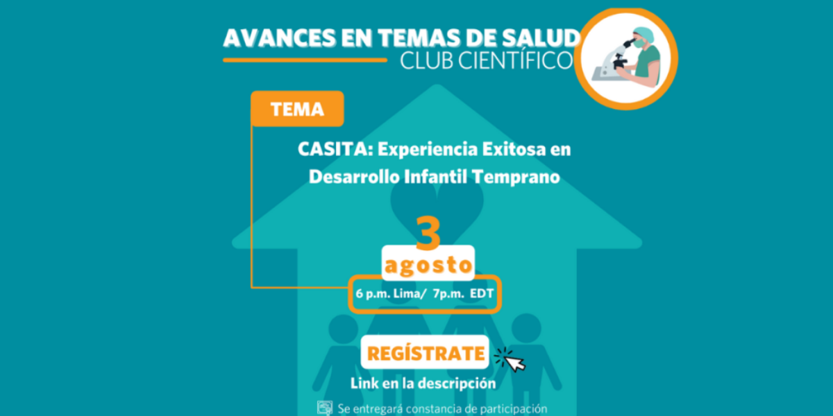 Agosto 2021: CASITA: Experiencia exitosa en desarrollo infantil temprano