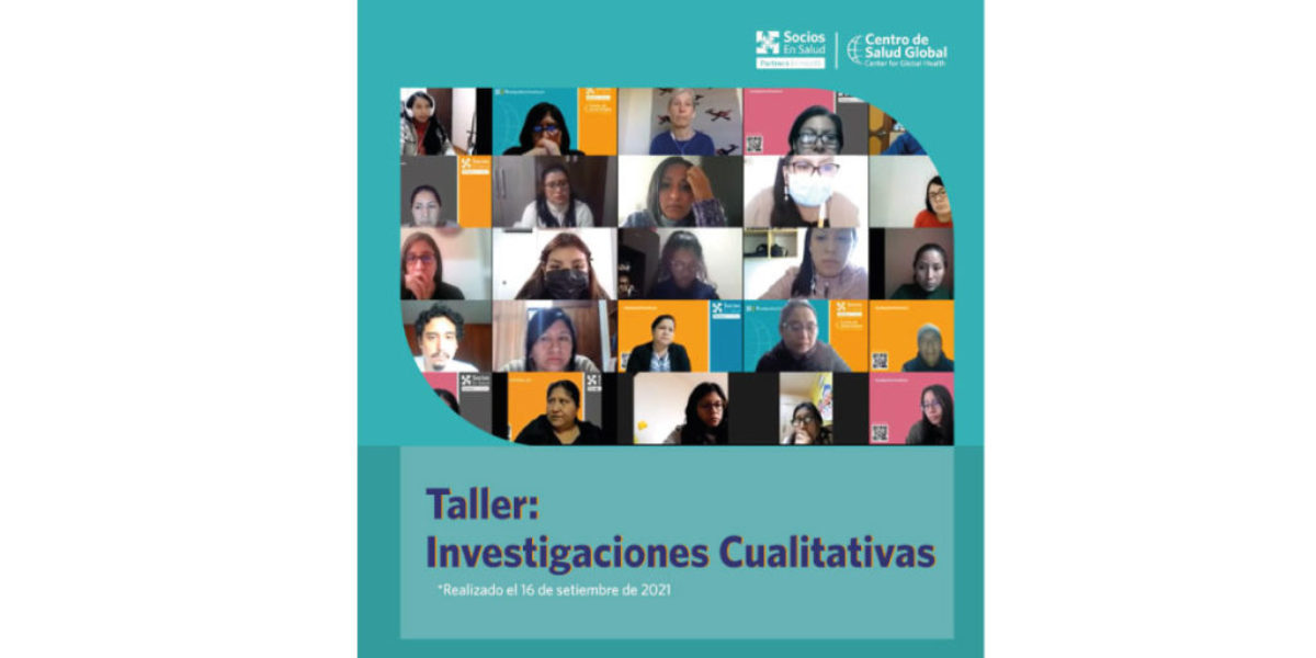 Taller de Investigaciones Cualitativas