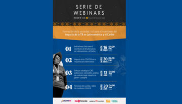 Serie de webinars Incide TB-LAC “Formación de la sociedad civil para el monitoreo del impacto de la TB en Latinoamérica y el Caribe”