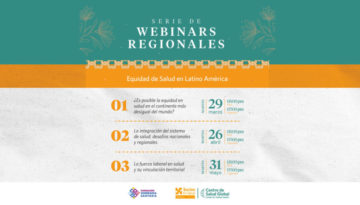 Serie de webinars regionales – Equidad de Salud en Latino América