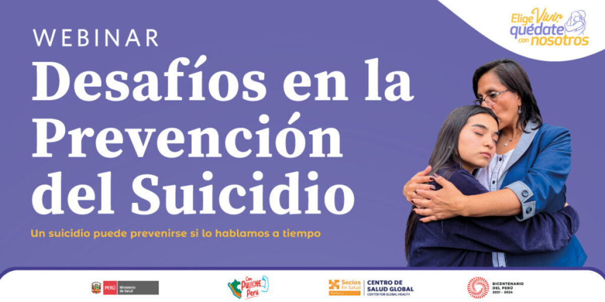 Webinar: Desafíos en la prevención del suicidio